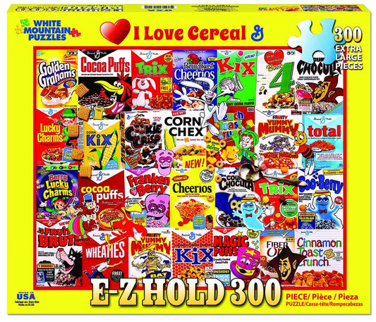 WHITE MOUNTAIN I Love Cereal (1301pz) 300 PCS