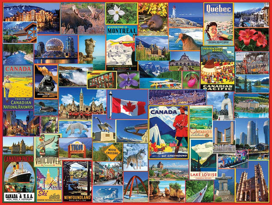 WHITE MOUNTAIN  Best Places in Canada (1317pz) 1000 PCS