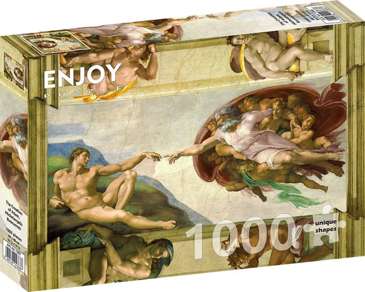 ENJOY PUZZLE Michelangelo Buonarroti: The Creation of Adam 1000 PCS
