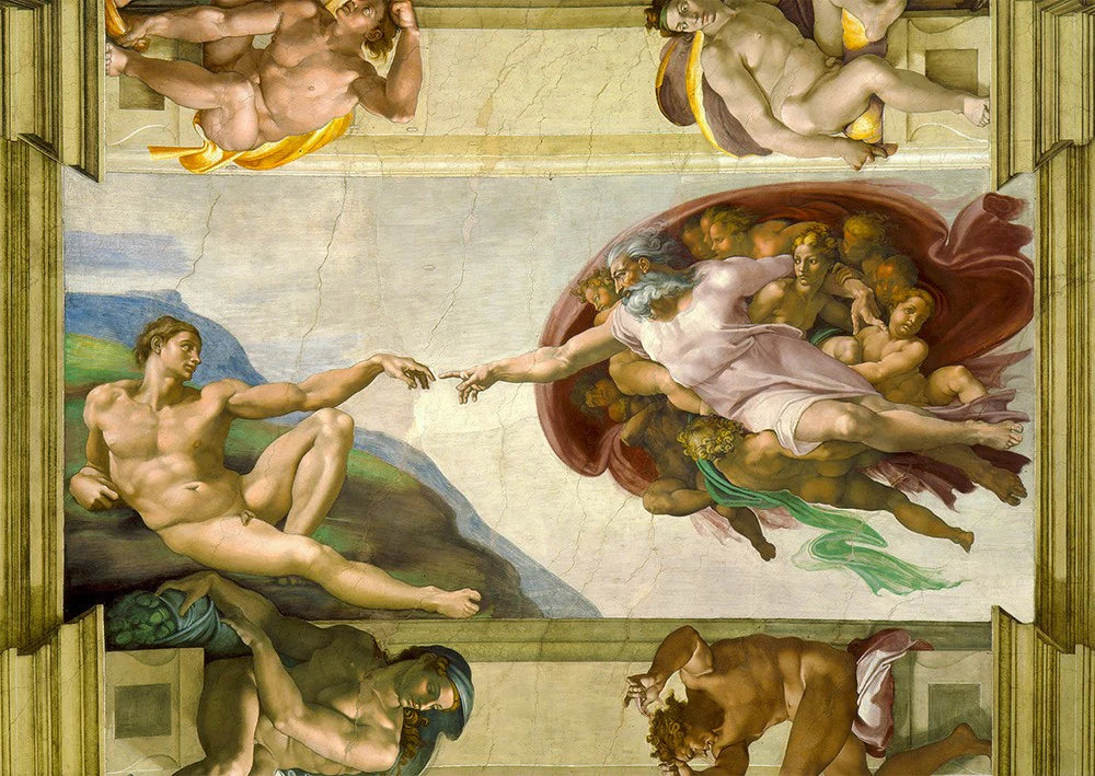 ENJOY PUZZLE Michelangelo Buonarroti: The Creation of Adam 1000 PCS