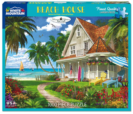 WHITE MOUNTAIN Beach House (1543pz) 1000 PCS