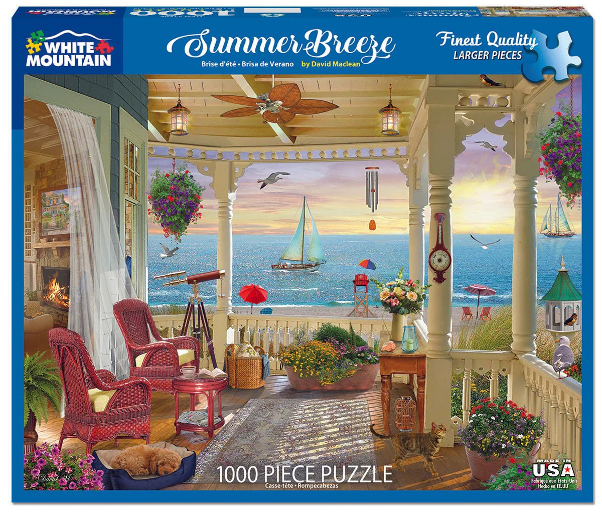 WHITE MOUNTAIN Summer Breeze (1596pz) 1000 PCS
