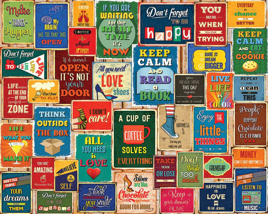 WHITE MOUNTAIN Words Of Wisdom (1607pz) 1000 PCS