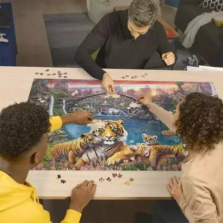 RAVENSBURGER Tigers in Paradise 3000 pc Puzzle