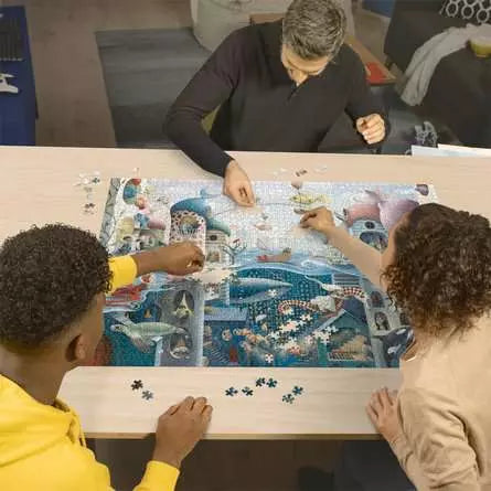RAVENSBURGER Demelsa Haughton: If Fish Could Walk 2000 pc Puzzle