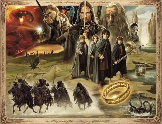RAVENSBURGER LOTR: Fellowship of the Ring 2000 pc Puzzle