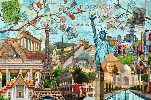 RAVENSBURGER Big City Collage 5000 pc Puzzle