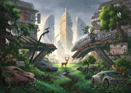 RAVENSBURGER Escape Puzzle: The Desolated City 368 pc Puzzle