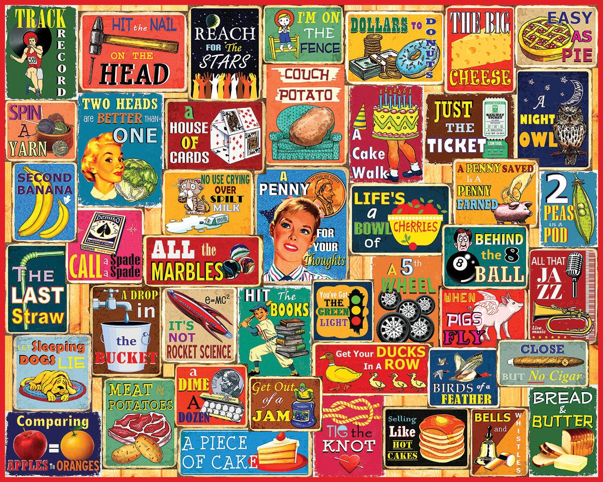 WHITE MOUNTAIN Things We Say (1733pz) 1000 PCS