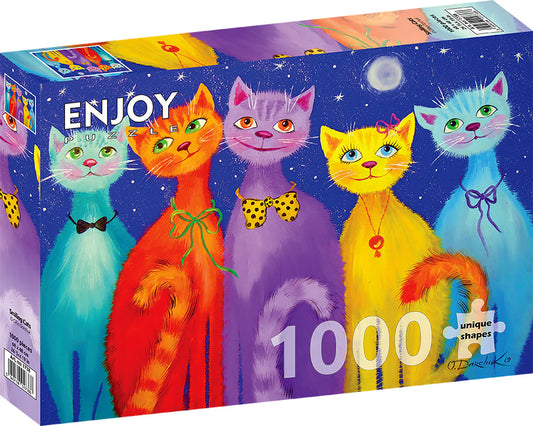 ENJOY PUZZLE  Smiling Cats 1000 PCS