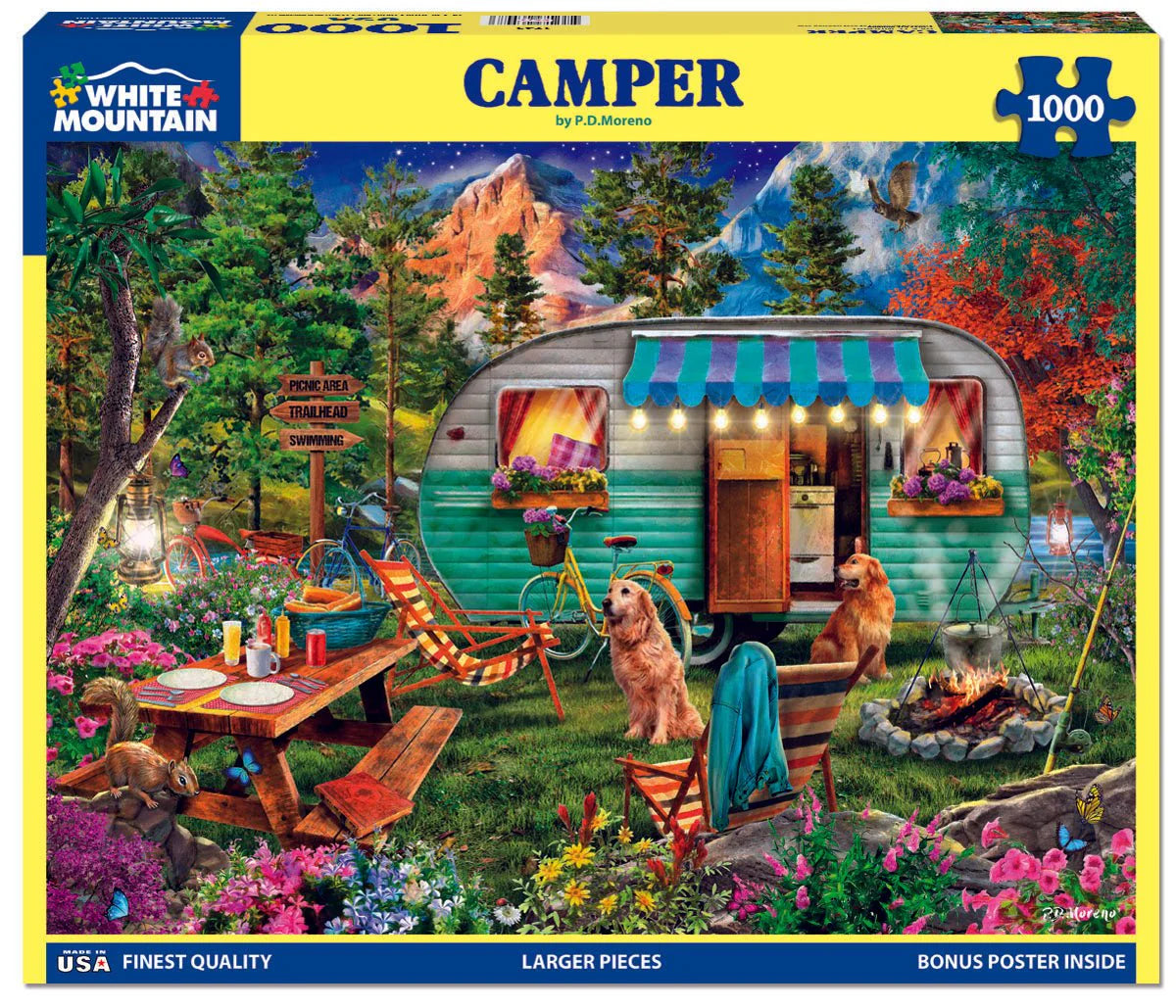 WHITE MOUNTAIN Camper (1745pz) 1000 PCS