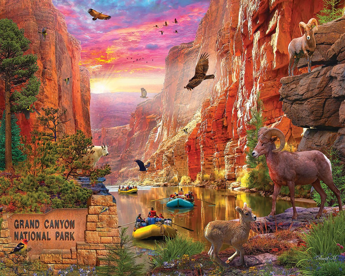 WHITE MOUNTAIN Grand Canyon (1786pz) 1000 PCS