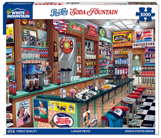 WHITE MOUNTAIN Pepsi Soda Fountain (1828pz) 1000 PCS