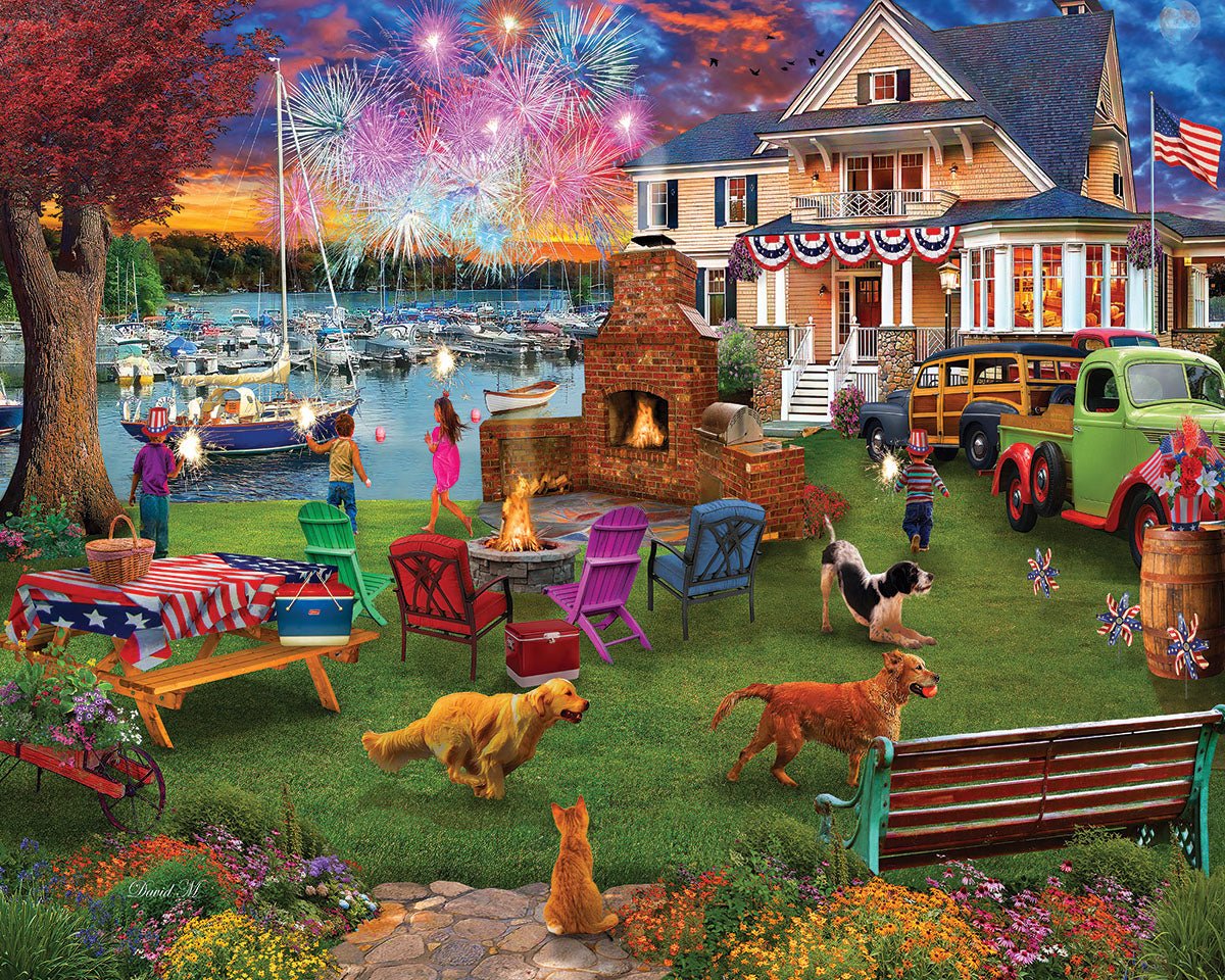 WHITE MOUNTAIN 4th Of July (1881pz) 1000 PCS