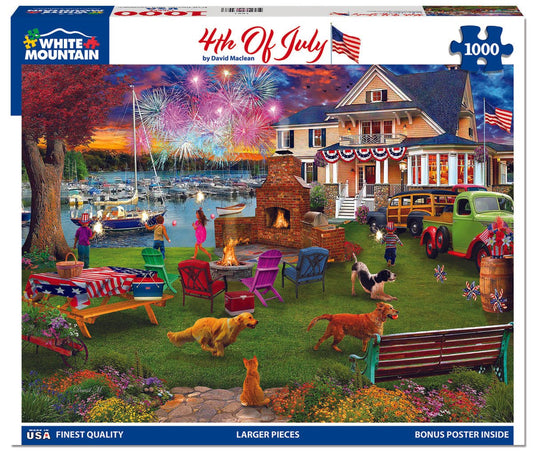 WHITE MOUNTAIN 4th Of July (1881pz) 1000 PCS