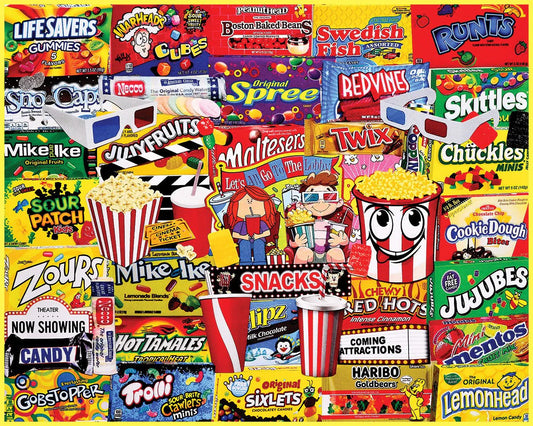 WHITE MOUNTAIN Movie Snacks (1884pz) 1000 PCS