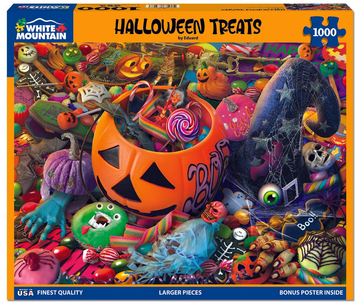 WHITE MOUNTAIN Halloween Treats (1924pz) 1000 PCS