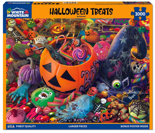 WHITE MOUNTAIN Halloween Treats (1924pz) 1000 PCS