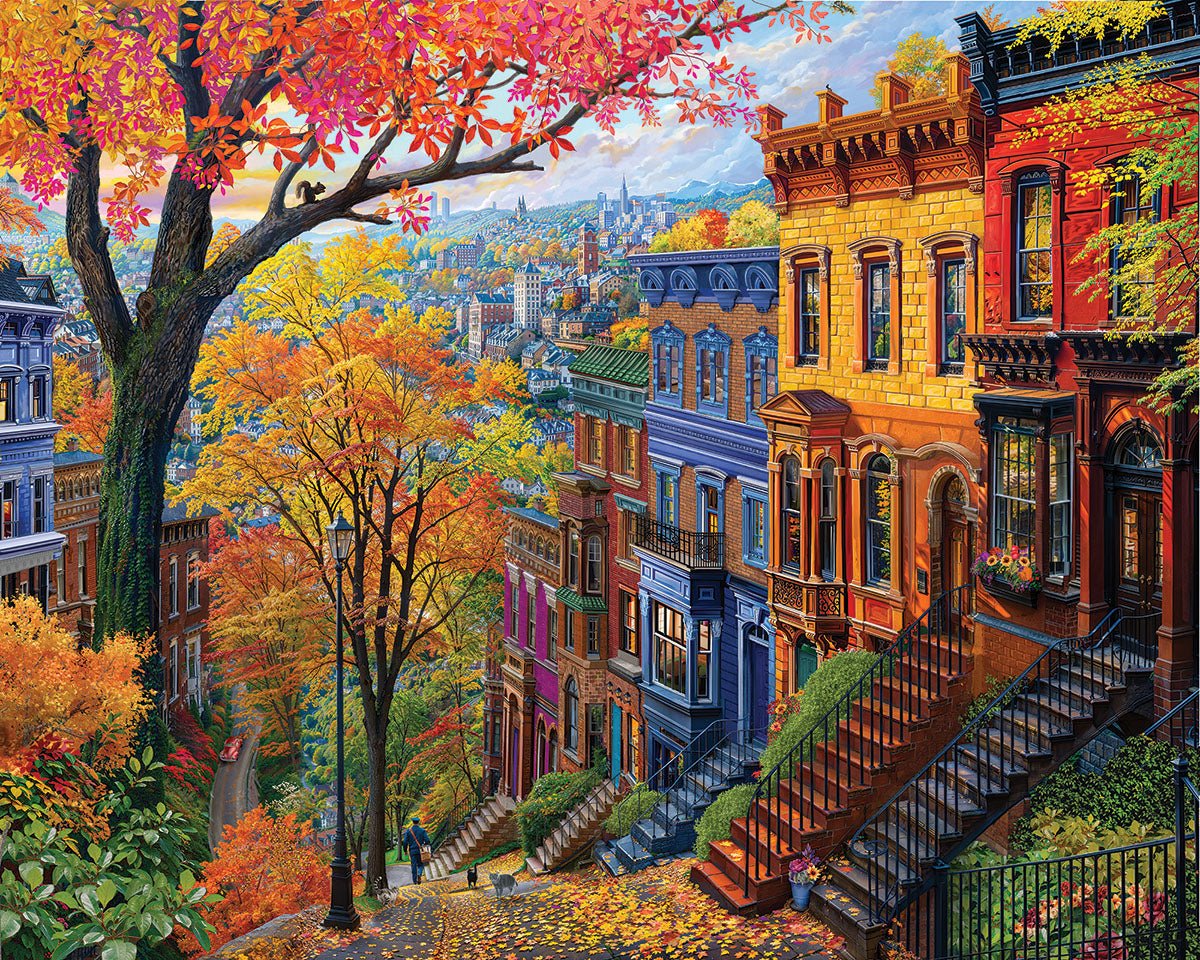 WHITE MOUNTAIN  Autumn In The City (1929pz) 1000 PCS