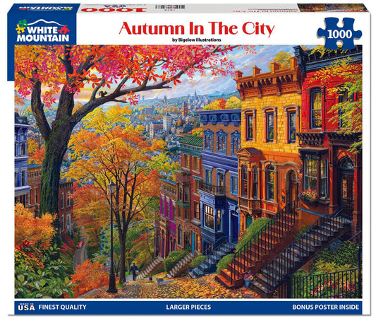 WHITE MOUNTAIN  Autumn In The City (1929pz) 1000 PCS