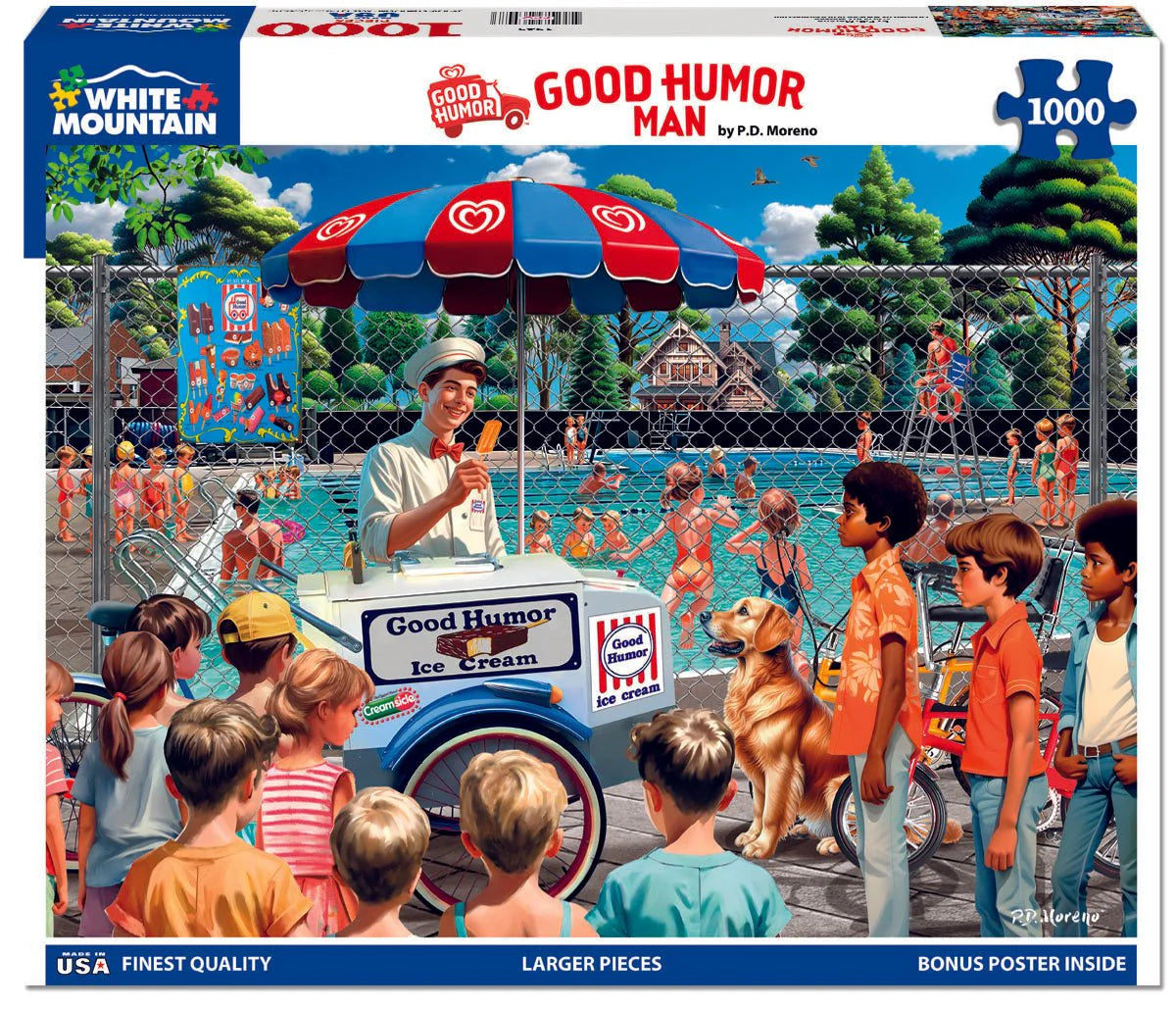 WHITE MOUNTAIN Good Humor Man (1945pz)  1000 PCS