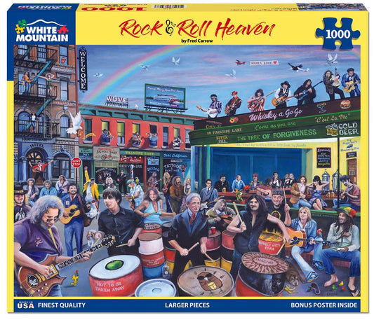 WHITE MOUNTAIN Rock and Roll Heaven (1979pz) 1000 PCS