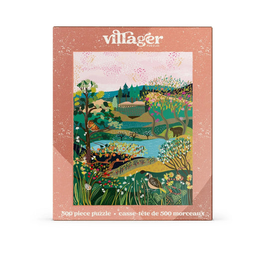 VILLAGER Okanagan Valley | 500-Piece Puzzle for Adults | Designed in Canada by Anja Jane