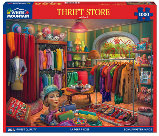 WHITE MOUNTAIN Thrift Store (2012pz) 1000 PCS
