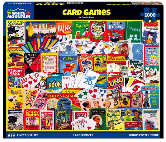 WHITE MOUNTAIN Card Games (2017pz) 1000 PCS