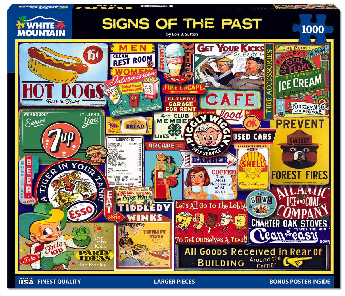 WHITE MOUNTAIN Signs Of The Past (2022pz) 1000 PCS