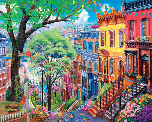 WHITE MOUNTAIN Spring In The City (2024pz) 1000 PCS