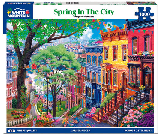 WHITE MOUNTAIN Spring In The City (2024pz) 1000 PCS