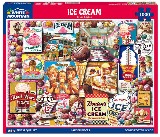 WHITE MOUNTAIN Ice Cream (2026pz) 1000 PCS