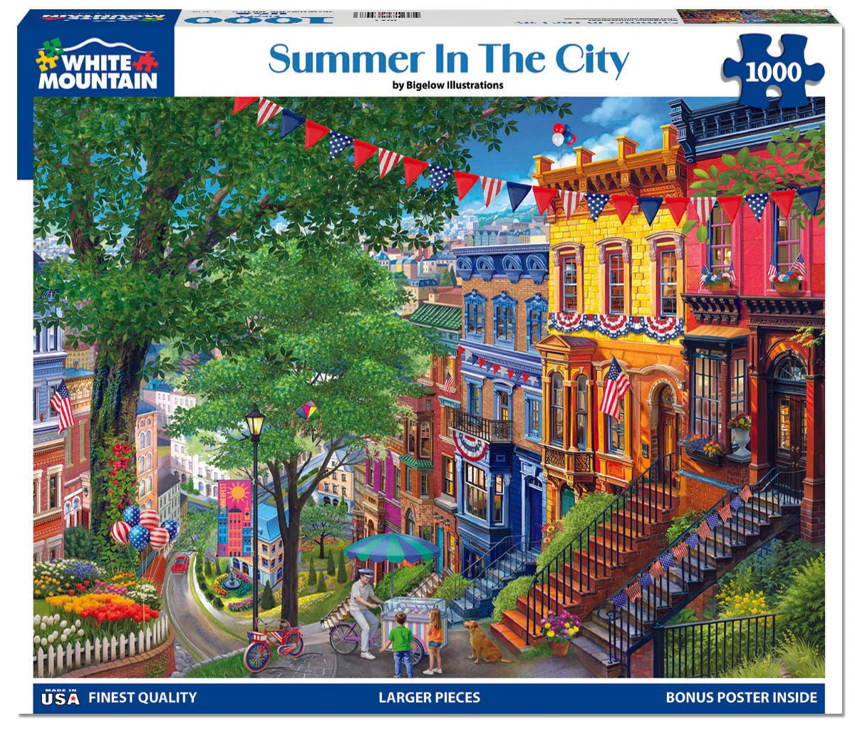 WHITE MOUNTAIN Summer In The City (2037pz) 1000 PCS