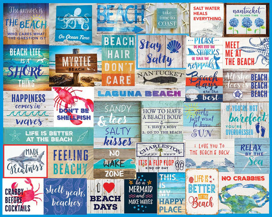 WHITE MOUNTAIN I Love The Beach (2073pz) 1000 PCS