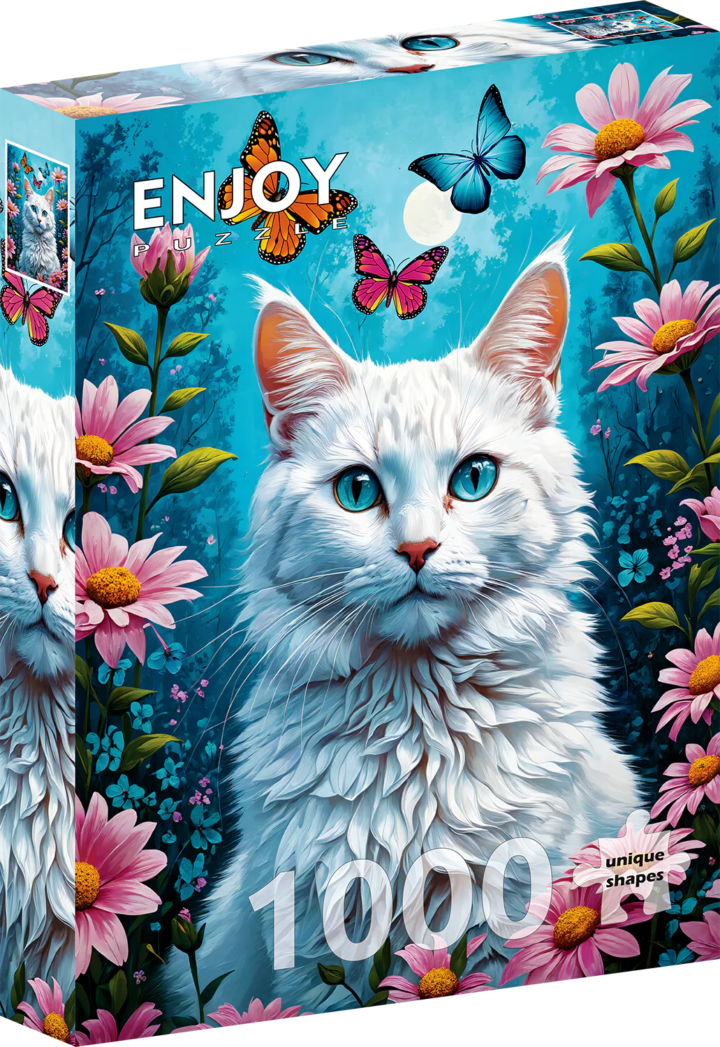 ENJOY PUZZLE White Cat 1000 PCS