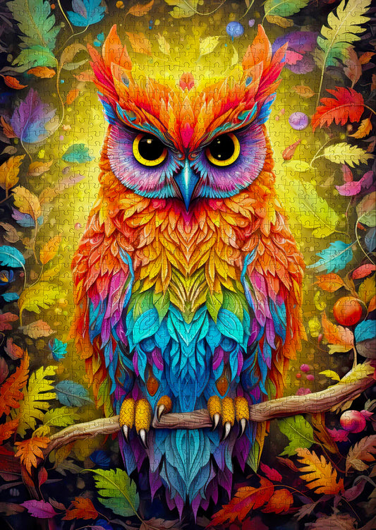 ENJOY PUZZLE Autumnal Owl 1000 PCS