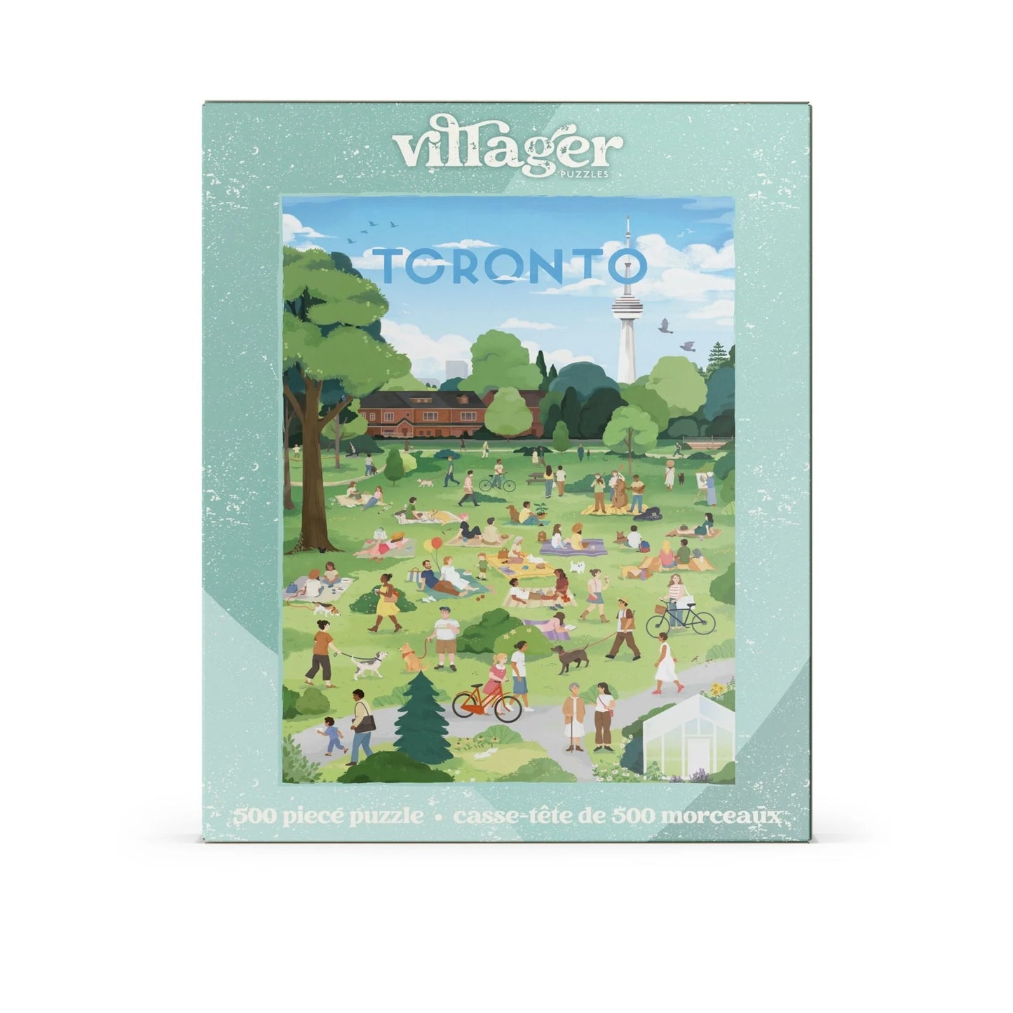 VILLAGER The Six in the Sun | 500-Piece Puzzle for Adults | Designed in Canada by Nicolle Lalonde