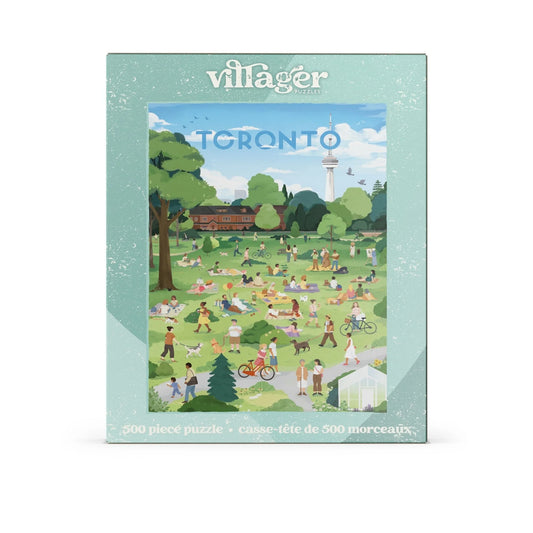 VILLAGER The Six in the Sun | 500-Piece Puzzle for Adults | Designed in Canada by Nicolle Lalonde