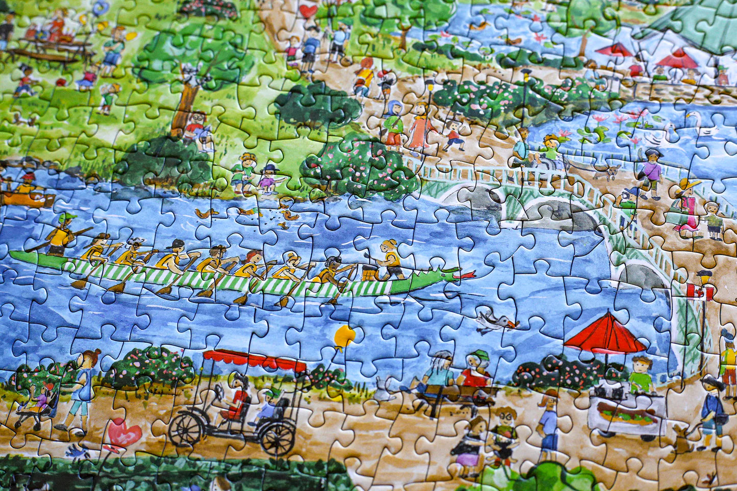 PAPER HOOD 'Toronto Island' 1,000-Piece Puzzle