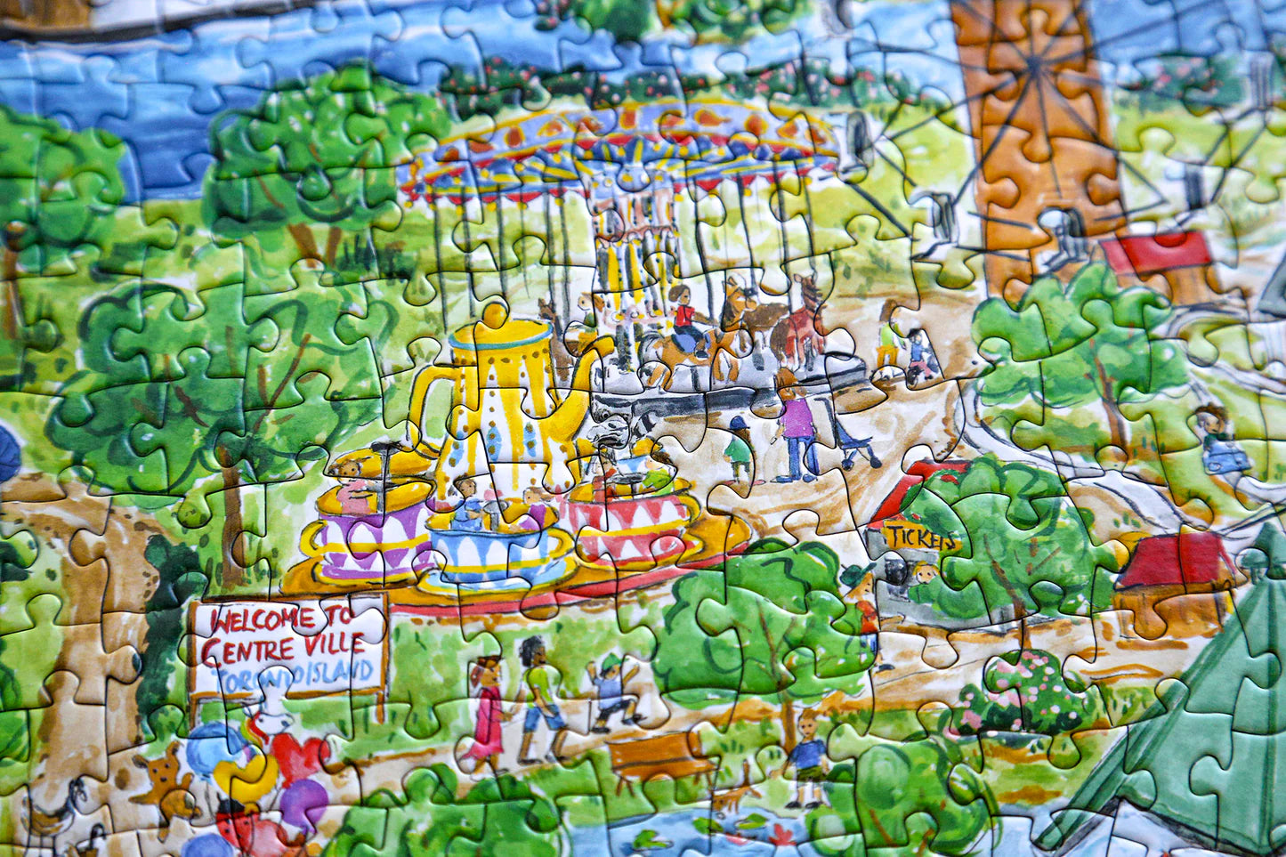 PAPER HOOD 'Toronto Island' 1,000-Piece Puzzle