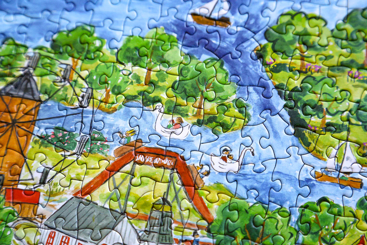 PAPER HOOD 'Toronto Island' 1,000-Piece Puzzle