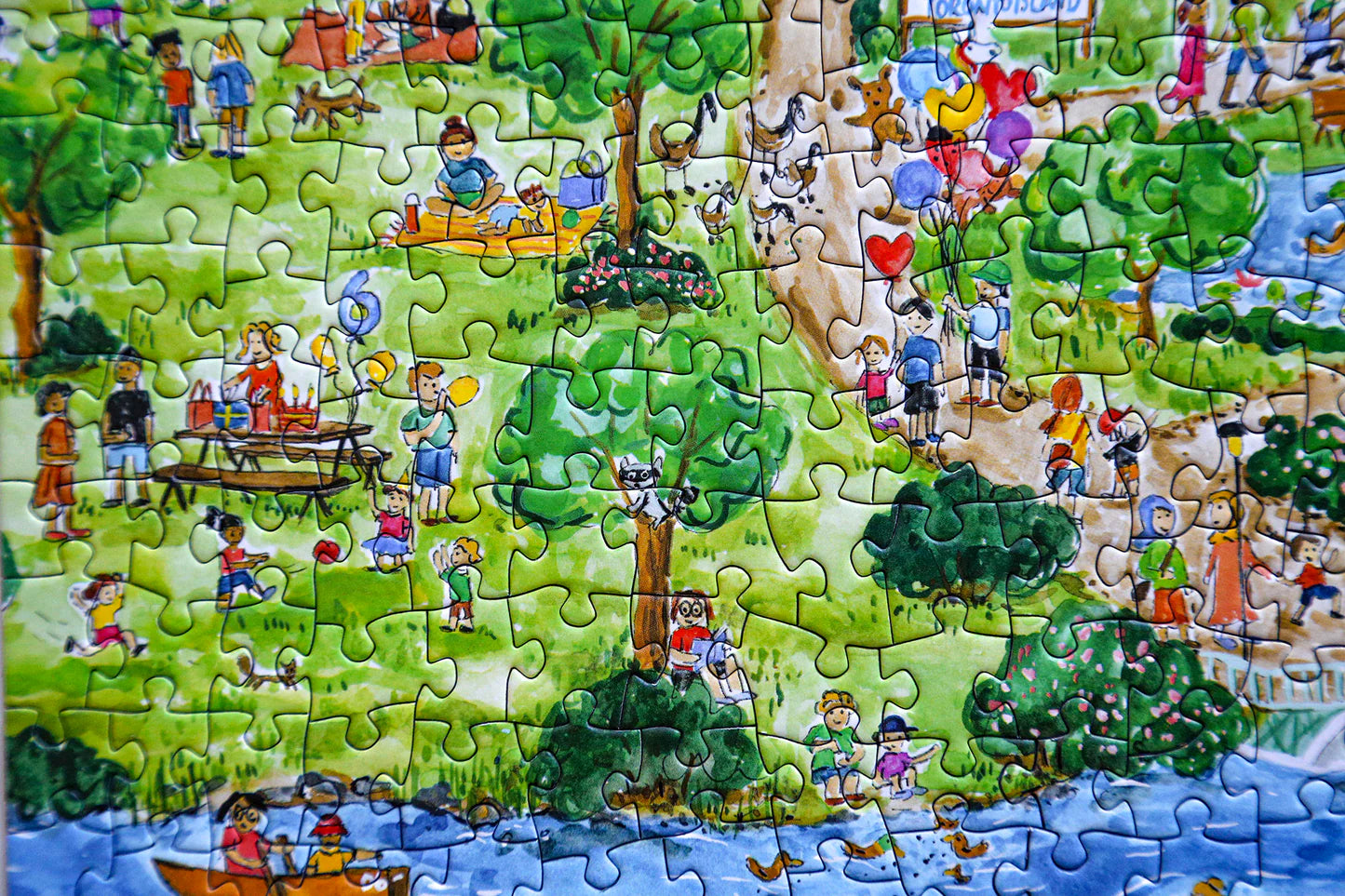 PAPER HOOD 'Toronto Island' 1,000-Piece Puzzle