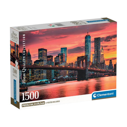 CLEMENTONI EAST RIVER AT DUSK 1500 PCS