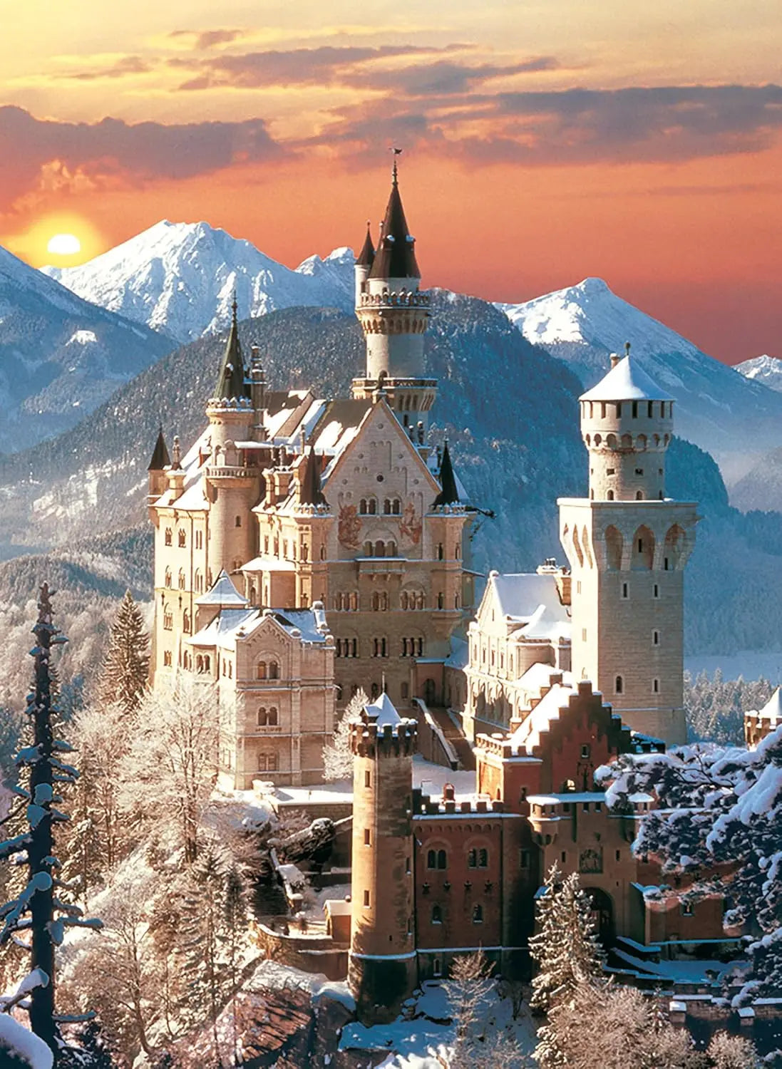 CLEMENTONI, NEUSCHWANSTEIN, 1500pcs
