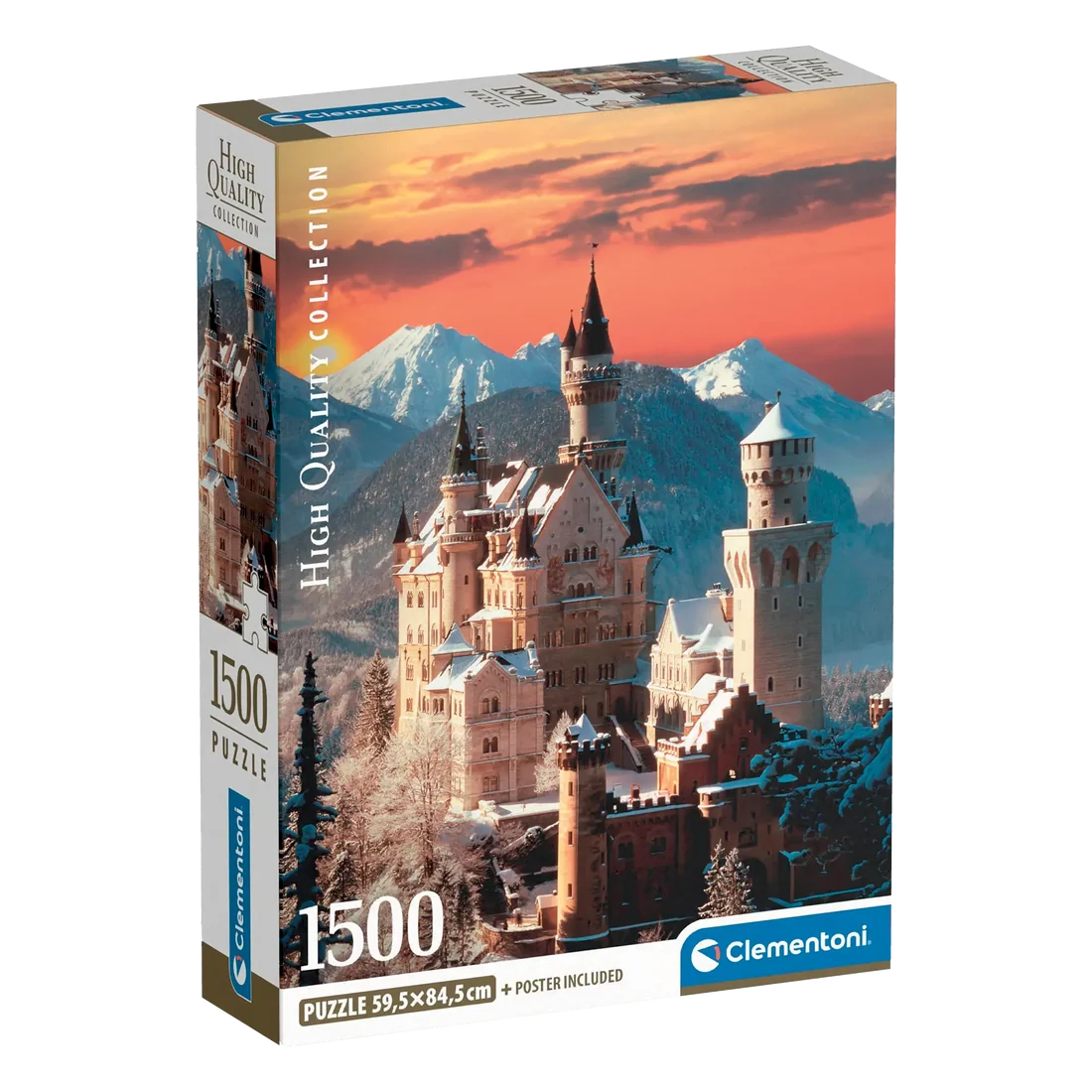 CLEMENTONI, NEUSCHWANSTEIN, 1500pcs