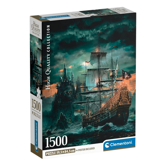 CLEMENTONI THE PIRATE SHIP 1500pcs
