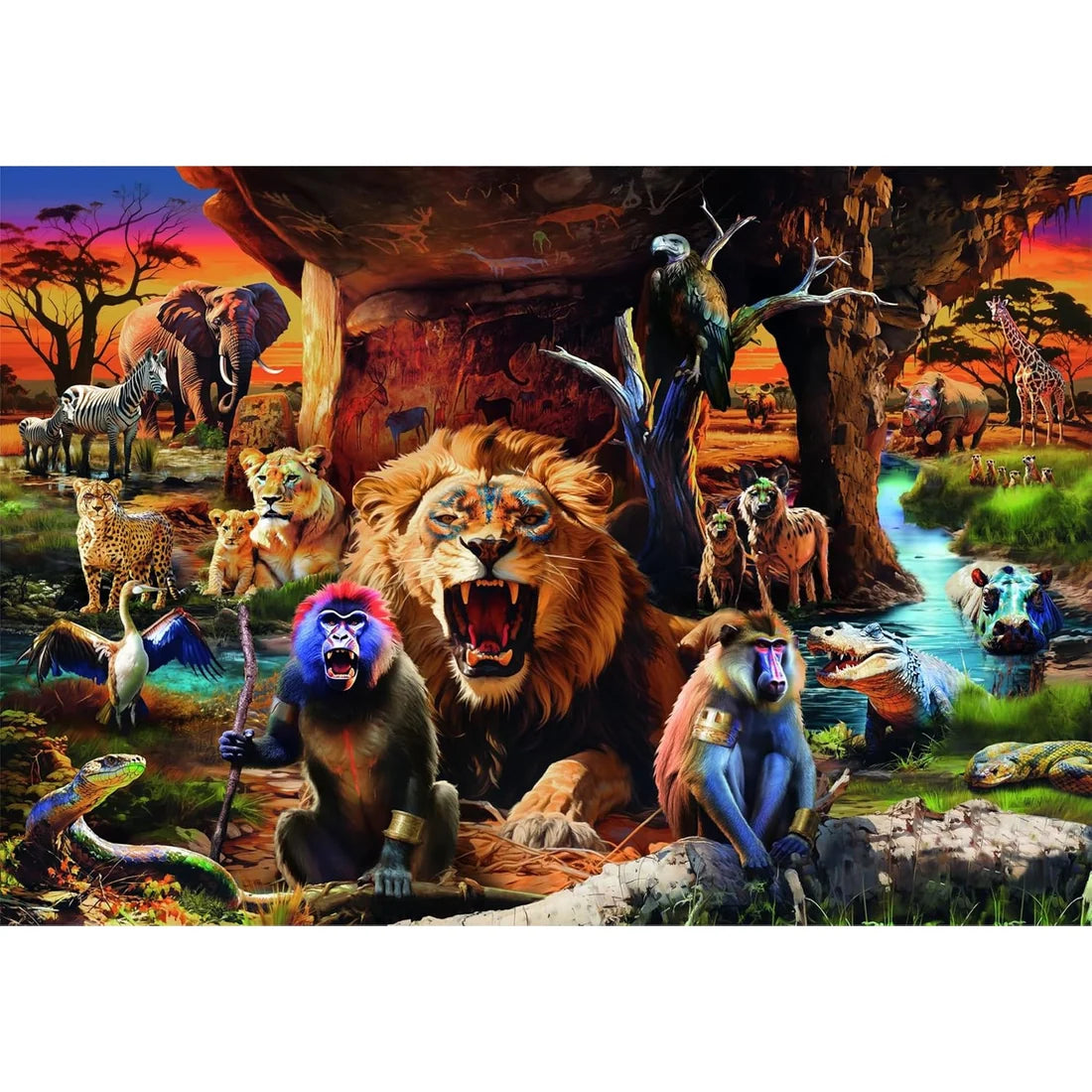 CLEMENTONI, THE TRIBAL SOCIETY, 1500pcs