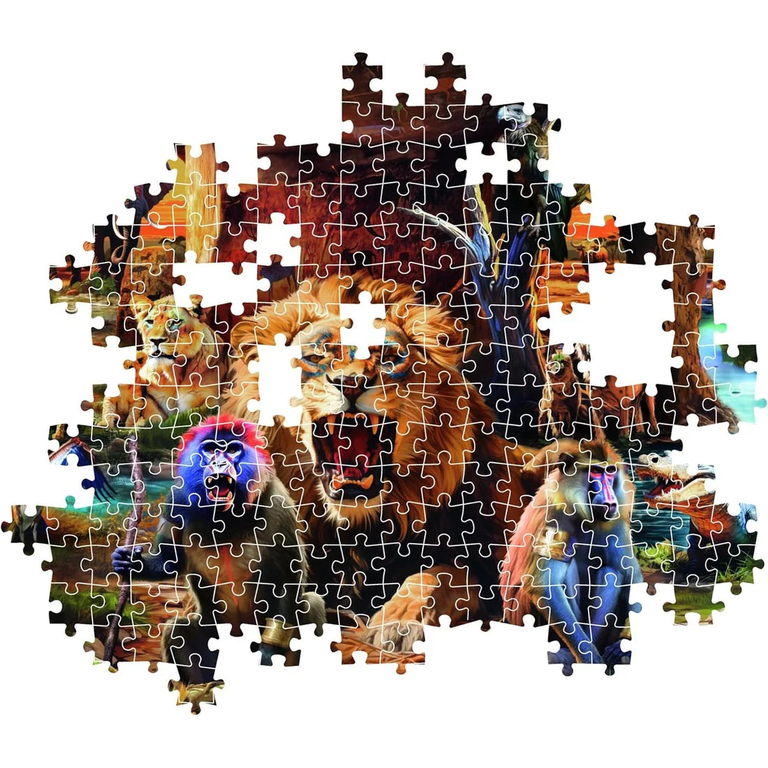 CLEMENTONI, THE TRIBAL SOCIETY, 1500pcs
