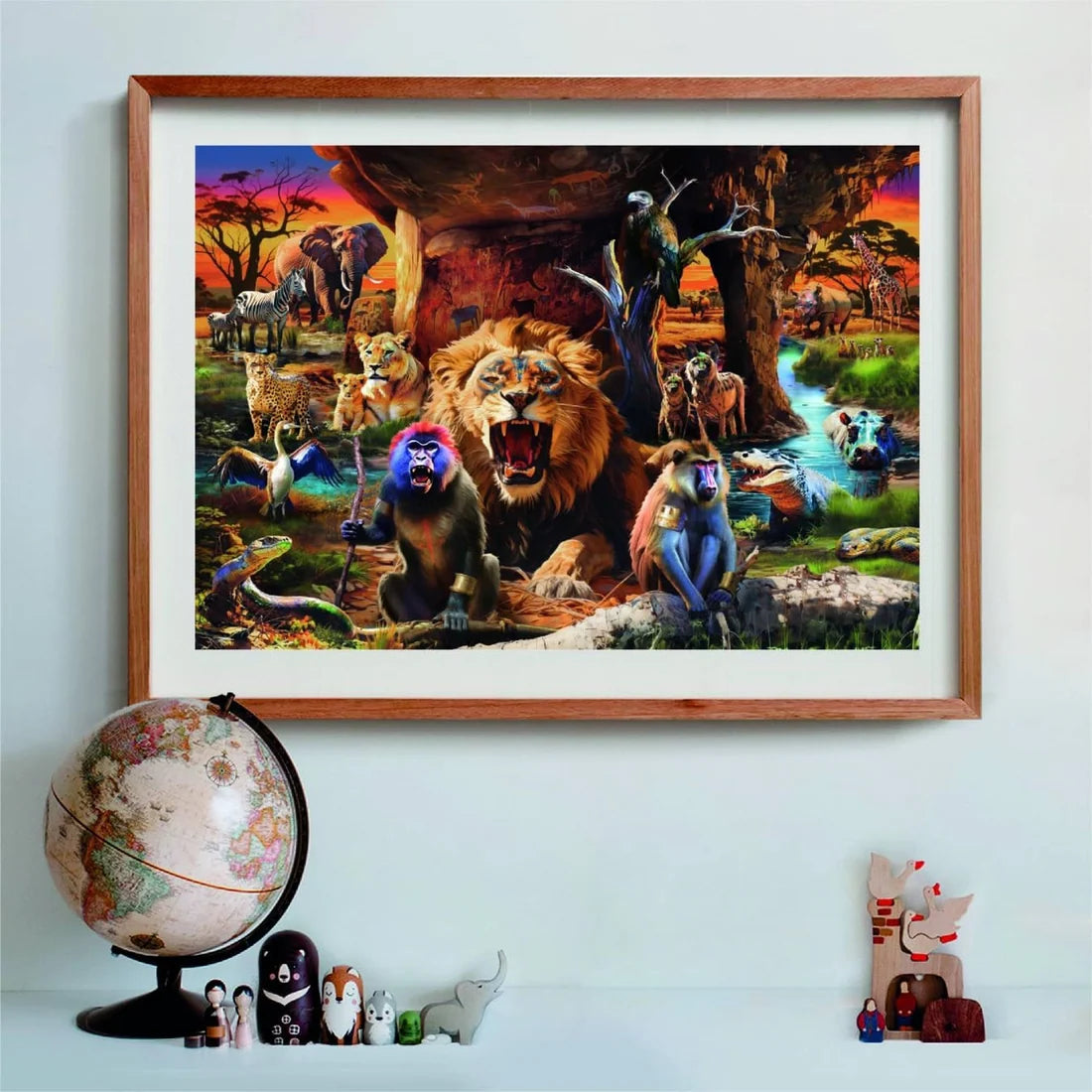 CLEMENTONI, THE TRIBAL SOCIETY, 1500pcs